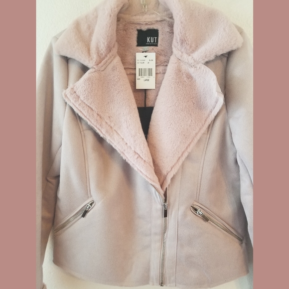 Kut from the Kloth NWT Moto Jacket Sz Large - Picture 6 of 10